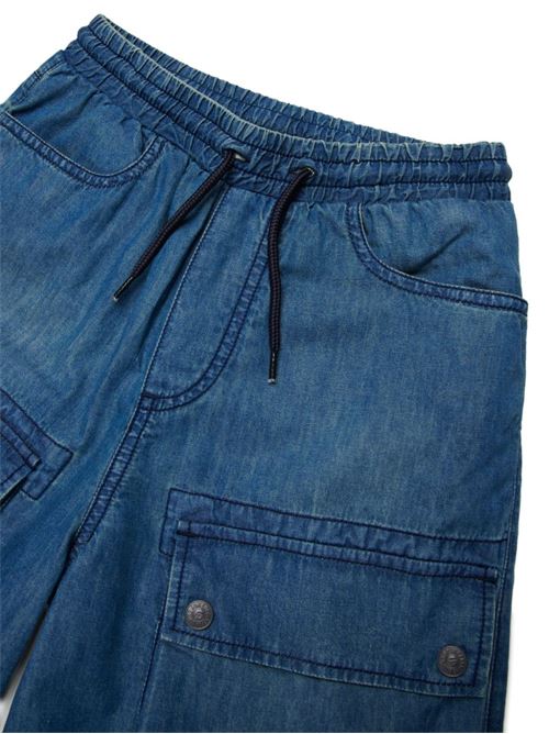 Bermuda bambino Diesel denim blu DIESEL KIDS | J02555KXBRYK01